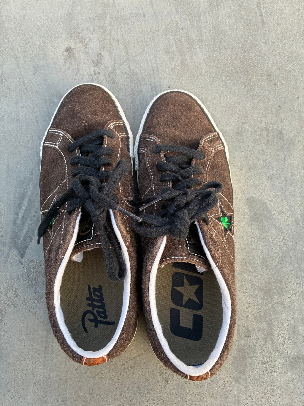 Patta x Converse One Star "4 Leaf Clover" sneakers