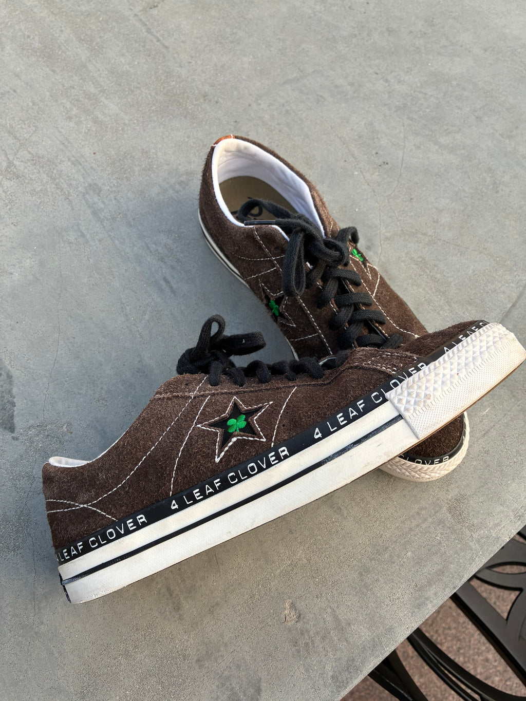 Patta x Converse One Star "4 Leaf Clover" sneakers